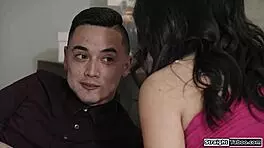 I Dare Hot Petite Asian Girl to Suck Uncut Cock