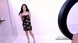 Cute Teen Brunette Fucked In Modeling Audition