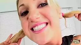 Jessica Sweet, Young With Big Tits And Ass, Loved Getting Double Anal Penetration And Cum In Mouth