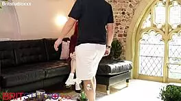 Skinny Redhead Gets Orgasm Denial Lesson