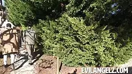 Sealing the deal with Alexis Crystal's threesome adventure