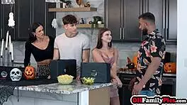 Surprise Halloween Box for Horny Big Tits Teen 18+ Sky Wonderland in Group