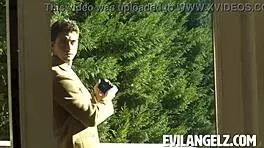 Sealing the deal with Alexis Crystal's threesome adventure