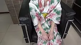 18-Year-Old Japanese Beauty Nonomiya-Chan Masturbates Before Creampie Sex