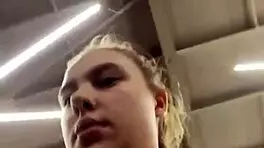 hard fucking in the gym with big tits bouncing