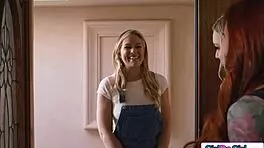 The last job requirement: fucking us anytime in old-young lesbian threesome