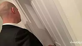 Older man spies and cums in mouth and on feet emotionally