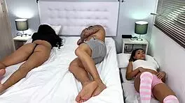 cheating husband he fucked his wife and stepdaughter in the same night both creampied