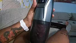 Step Mom Helps Son Cum on Ass