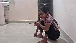 Desperate Young Indian Girl Begs for Cock in Wet Pussy!