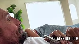 Horny teen 18+ latina lets her older lover fuck her passionately