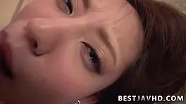 Hardcore POV sex with stunning Yuria Mano contrasts her delicate beauty.