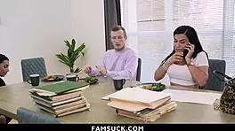 Stepdads Viagra Fails With Wife But Stepdaughter Is More Than Happy To Help - Famsuck