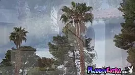 ebony teen amber rose drops off her tiny bikini and cooling herself down 😎🌞