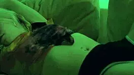 Suggestive Bed Sharing With Little 18+ Girl On Vacation