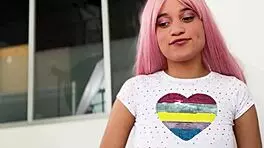 Busty venezuelan fucks very dirty with hunchback 😈