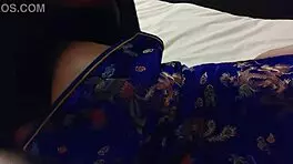 Cute asian girl in cheongsam cosplay