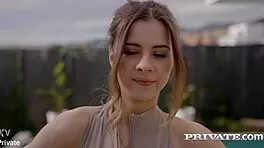 miami debuts in dp threesome with anal and gagging 😈