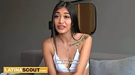 लातीना ब्रेसेस के साथ फक और स्लॉपिली ब्लोज