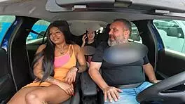 barbie babalu carioca hops in car for wild sao paulo fuck