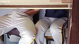 Hot College Girl Plays Forbidden Game, Goes Wild in Class