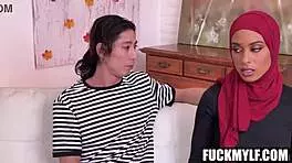 Lonely Hijab Wife Befriended By The Foreign Exchange Student Jayne Doh David Lee