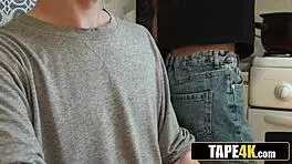 Dirty old man excitedly pays to pound tight young 18+ girl on the table