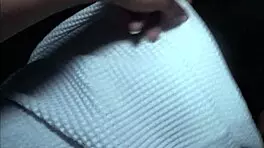 Darkchocolatebarbie blew cum bubbles and rode dick after a drive home