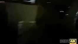 Pretty Debtor Engages In Rough Sex For Cash