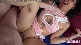 Nurses Dacey Belle and Sonia Harcourt with the Doctor