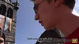 i watches my girlfriend get fucked by muscular stranger