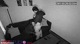 College student in uniform endures intense fucking and facial cumshot