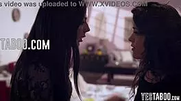 Latina Milf Catches Blonde Girlfriend Cheating With Petite Lesbian And Strapon Rails Her