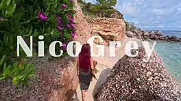 Public POV with flexible British redhead