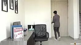 I Get My Ass Fucked Between My Boss and My Partner at a Private Party