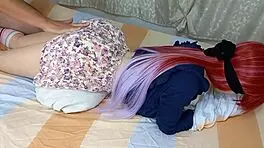 Virgin dancer seduces with tight pussy!