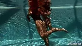 i feel intense underwater passion with serbian and russian lesbos