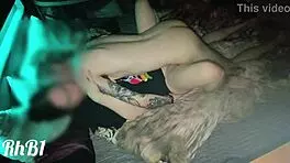 We banged on that noisy glowing hotel bed