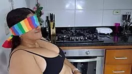 Big Titted Stepmom Delivers Delicious Blowjob Passionately