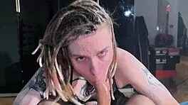 Did she travel in coat just to suck dick?