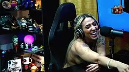 Ruan asks for a kiss bruna lambertini sits naked on his lap his cock rises - podcast pupum no barraco complete in sheer red 👄