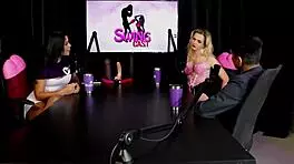 Hot amateur shows tits and gets pussy licked after bus confession