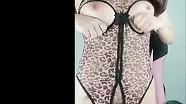Thai student in sexy costume roleplays