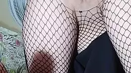 Young Babe Plays With Toy