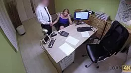 In the Loan4k series, people offer a divine loan to modest and sweet young European girls