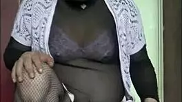 Bisexual crossdresser takes deepthroat cumshot after hard asshole fucking