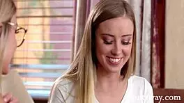 Straight Hot Teen Says Yes to Pussy Play