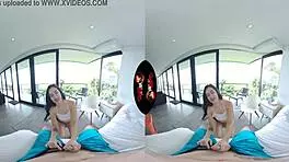 Intense VR Experience Of 18-Year-Old Latina Teen's First Porn Shoot