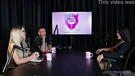 Val Mineirinha's Bora Cast Compilations with Bruna Carlos on Sheer Red