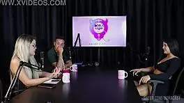 Val Mineirinha's Bora Cast Compilations with Bruna Carlos on Sheer Red